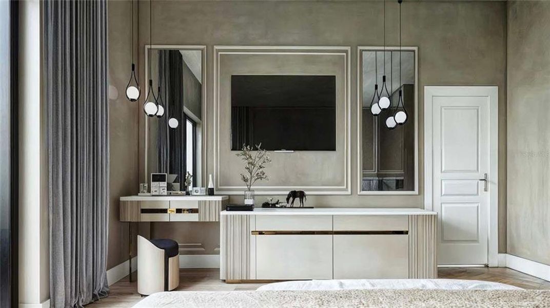 Furnished interior view inside a new home in , Placida (Image 7).