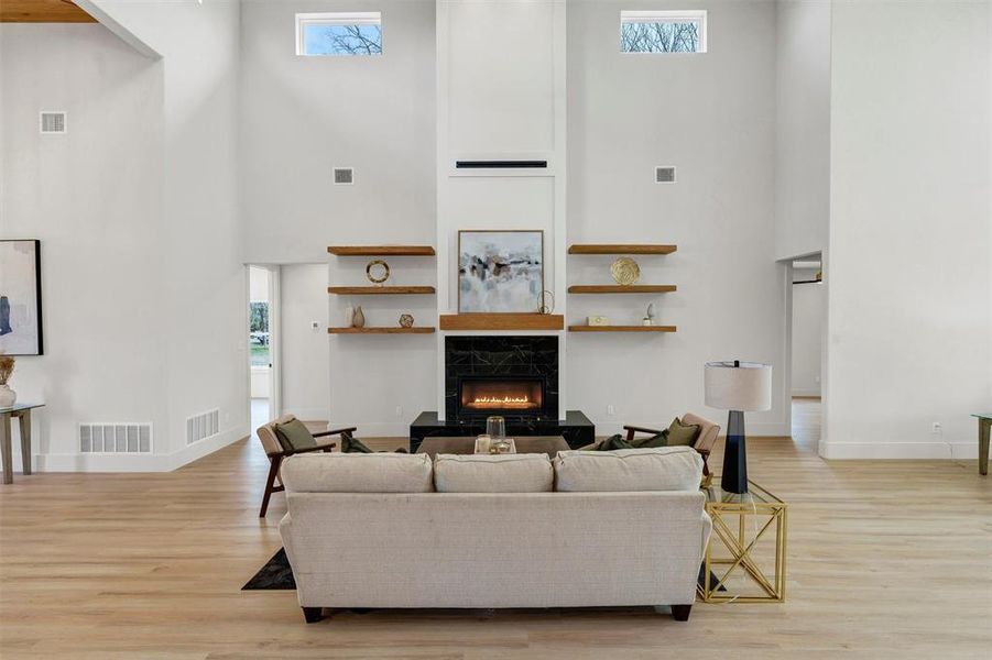 Furnished interior view inside a new home in , Willow Park (Image 11).