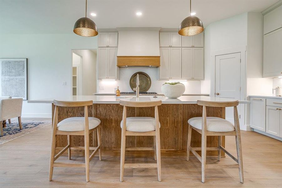 Furnished interior view inside a new home in , Burleson (Image 32).