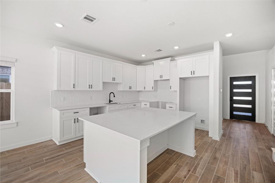 Furnished interior view inside a new home in , Manvel (Image 8).