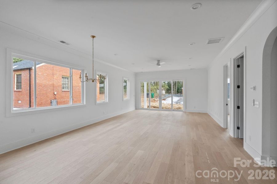 Spacious, unfurnished interior of a new home in , Charlotte (Image 23). Spacious, unfurnished interior of a new home in , Charlotte (Image 23).