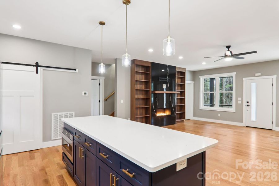 Furnished interior view inside a new home in , Hendersonville (Image 8).