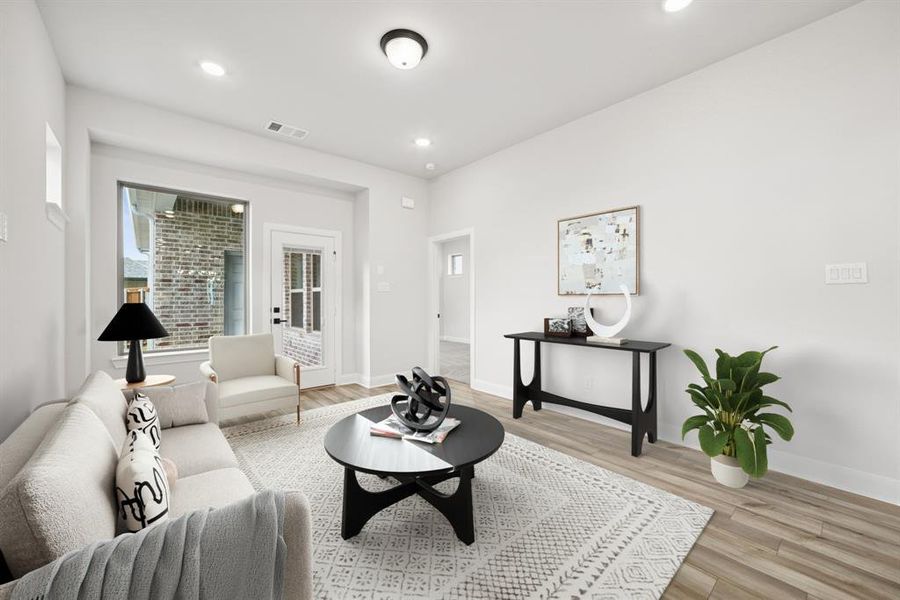 Furnished interior view inside a new home in Talia – Cottage Series, Mesquite (Image 5).