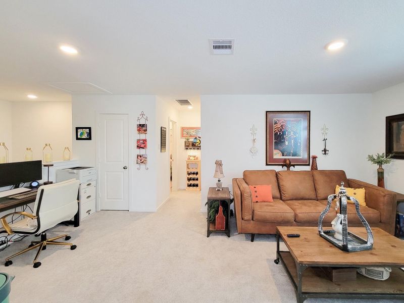 Furnished interior view inside a new home in Tavola, New Caney (Image 29).