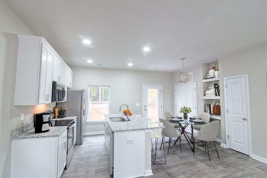 Furnished interior view inside a new home in , Orangeburg (Image 8).