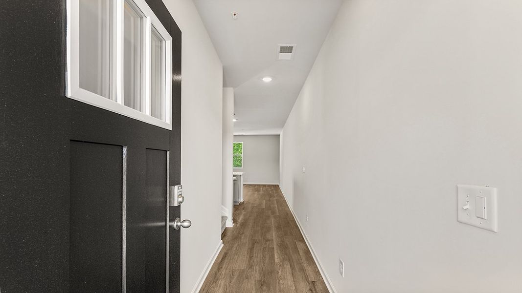 Spacious, unfurnished interior of a new home in Echo Glen, Stockbridge (Image 16). Spacious, unfurnished interior of a new home in Echo Glen, Stockbridge (Image 16).