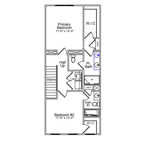 2D floor plan layout of this home in Renaissance at White Oak, Garner, NC (Image 3). 2D floor plan layout of this home in Renaissance at White Oak, Garner, NC (Image 3).