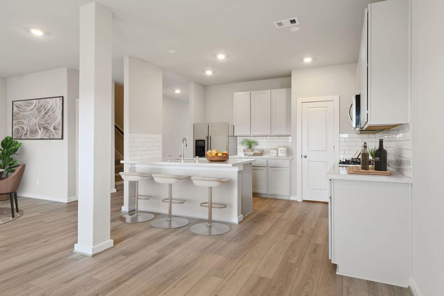Furnished interior view inside a new home in , New Caney (Image 14).