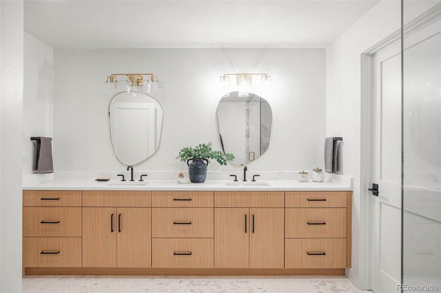 Furnished interior view inside a new home in , Denver (Image 6).