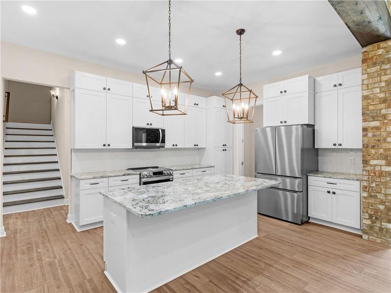 Furnished interior view inside a new home in , Griffin (Image 7).