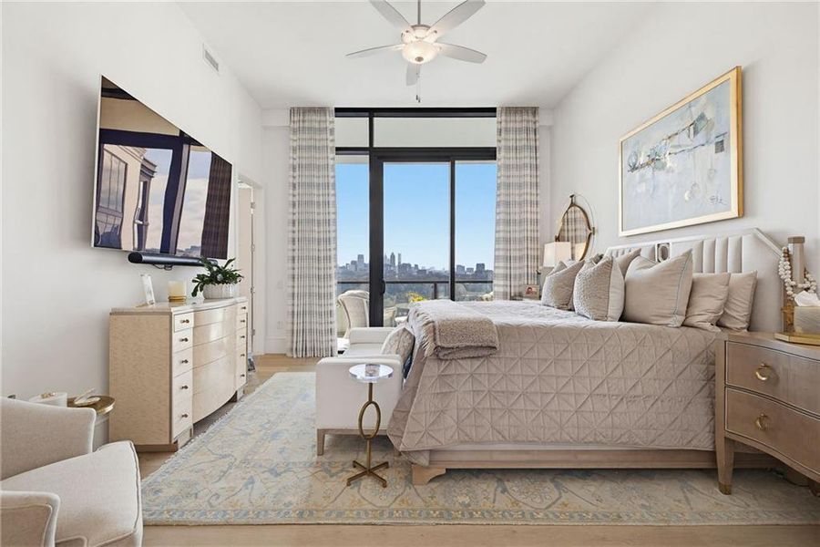 Furnished interior view inside a new home in The Dillon Buckhead, Atlanta (Image 40). Furnished interior view inside a new home in The Dillon Buckhead, Atlanta (Image 40).