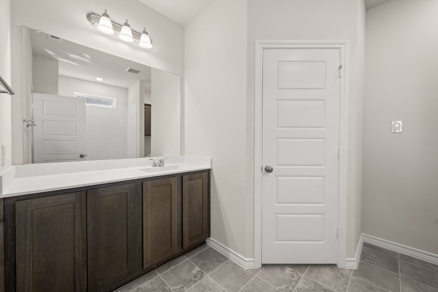 Furnished interior view inside a new home in Eagle Cove, Denton (Image 12).