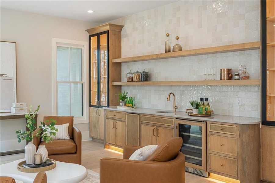 Furnished interior view inside a new home in , Alpharetta (Image 50).