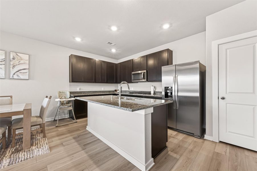 Furnished interior view inside a new home in Arabella on the Prairie, Richmond (Image 13).
