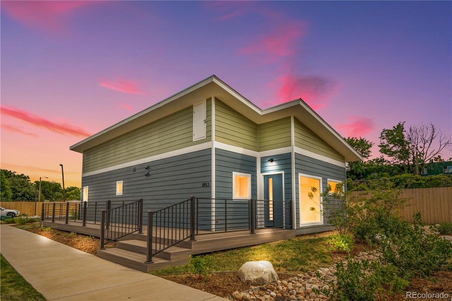 Front exterior of a new home in , Aurora, CO, highlighting curb appeal (Image 2).