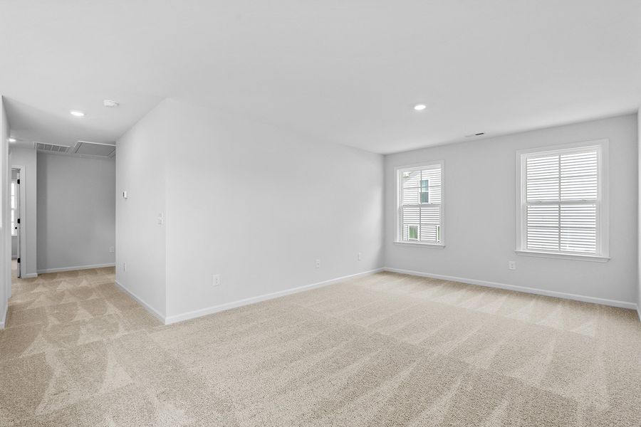 Spacious, unfurnished interior of a new home in Brooke Hill, Lewisville (Image 35). Spacious, unfurnished interior of a new home in Brooke Hill, Lewisville (Image 35).