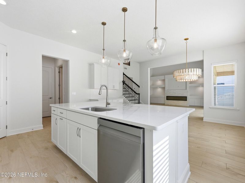 Furnished interior view inside a new home in Silver Landing At Silverleaf, St. Augustine (Image 13).