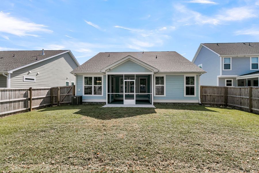 Exterior details and patio area of a home in Abbey Walk, Moncks Corner (Image 3).