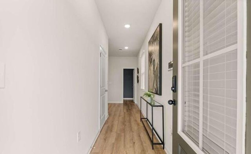 Furnished interior view inside a new home in Walden Park - The Collection, Jonesboro (Image 3). Furnished interior view inside a new home in Walden Park - The Collection, Jonesboro (Image 3).