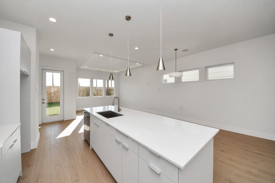 Furnished interior view inside a new home in , Houston (Image 5). Furnished interior view inside a new home in , Houston (Image 5).