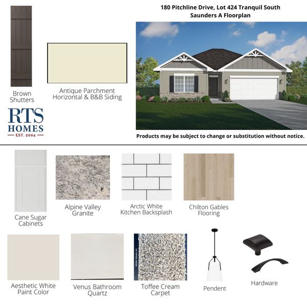 2D floor plan layout of this home in Tranquil South, Hinesville, GA (Image 3). 2D floor plan layout of this home in Tranquil South, Hinesville, GA (Image 3).
