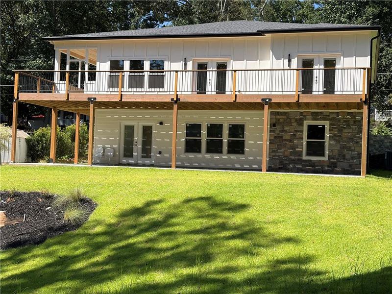 Exterior details and patio area of a home in , Cumming (Image 20).