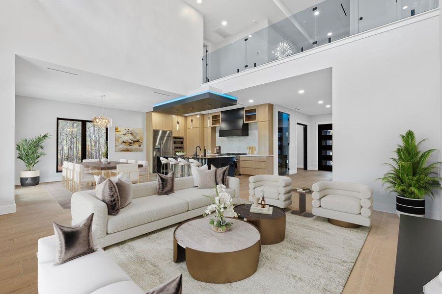 Virtually Staged Living area Virtually Staged Living area