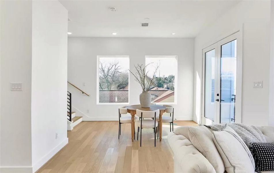 Furnished interior view inside a new home in , Humble (Image 4). Furnished interior view inside a new home in , Humble (Image 4).