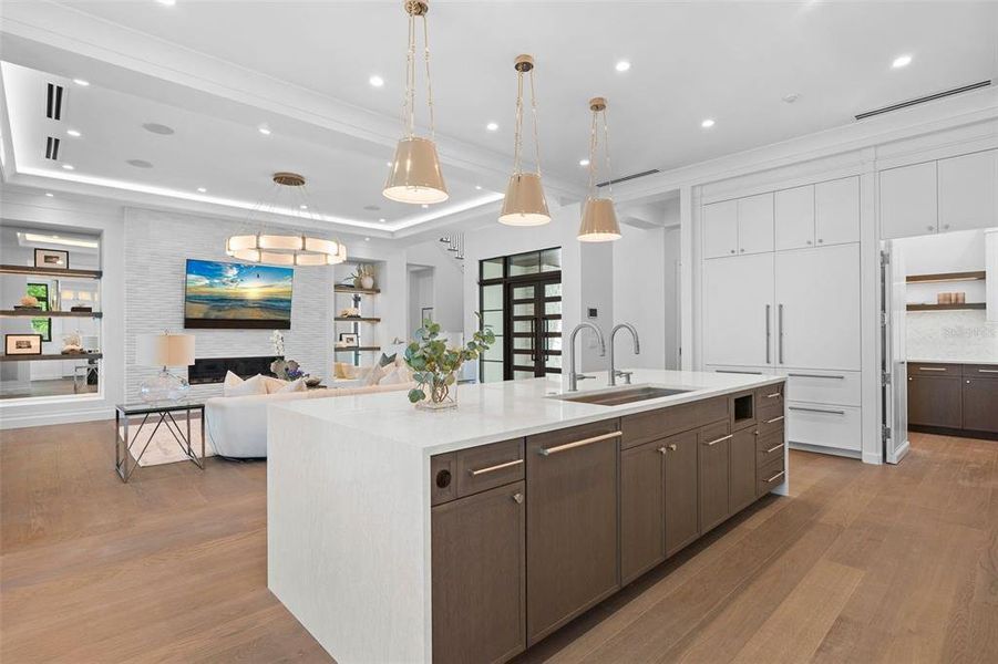 Furnished interior view inside a new home in , Sarasota (Image 12).