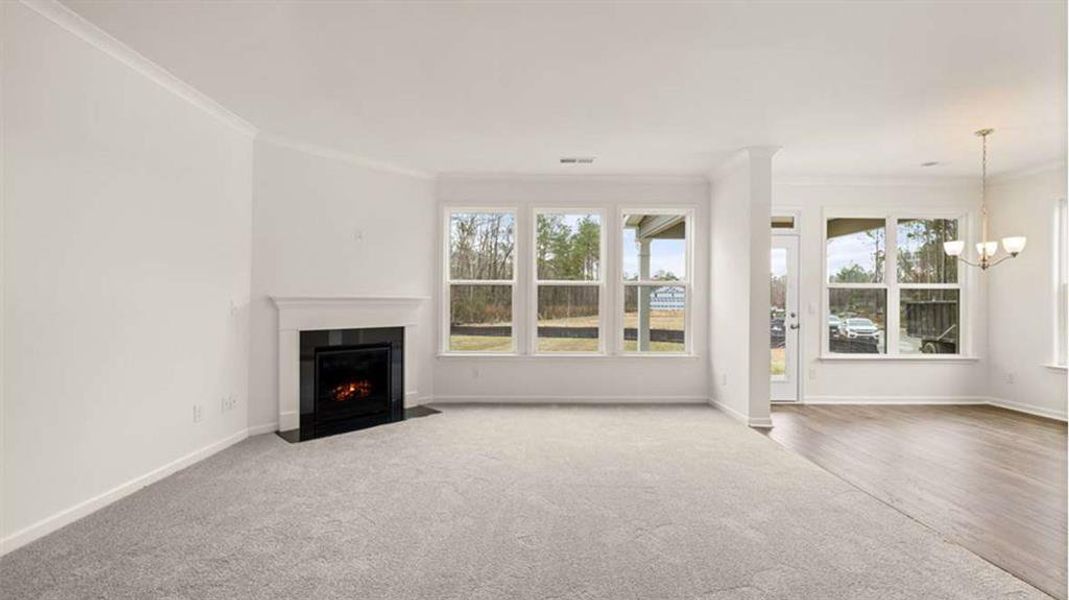 Spacious, unfurnished interior of a new home in Wildwood, Covington (Image 43).