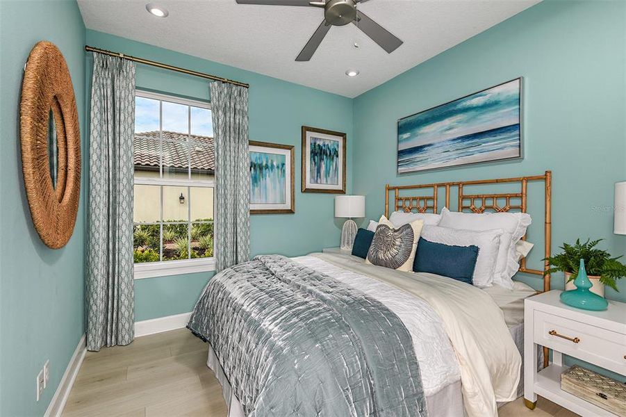 Furnished interior view inside a new home in Esplanade at Azario Lakewood Ranch, Bradenton (Image 26).