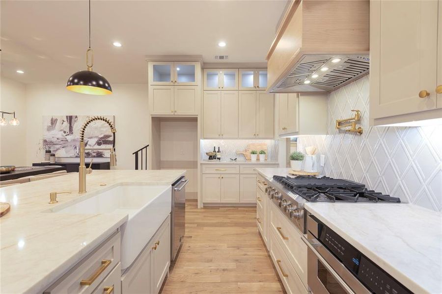 Furnished interior view inside a new home in , McKinney (Image 5).