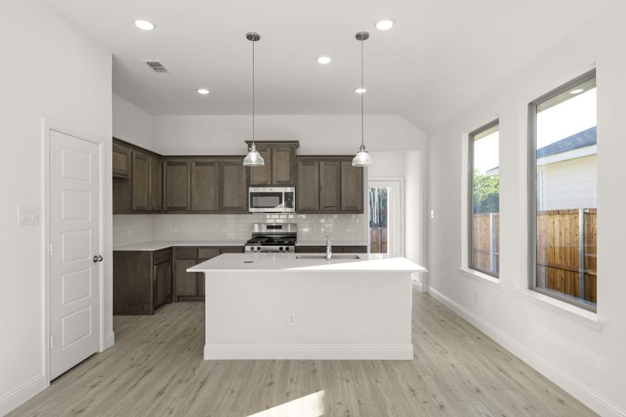 Furnished interior view inside a new home in Town Park, Princeton (Image 5). Furnished interior view inside a new home in Town Park, Princeton (Image 5).