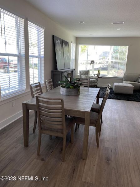 Furnished interior view inside a new home in West End at Town Center, Nocatee (Image 3). Furnished interior view inside a new home in West End at Town Center, Nocatee (Image 3).