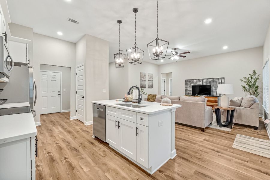 Furnished interior view inside a new home in , Crestview (Image 33).