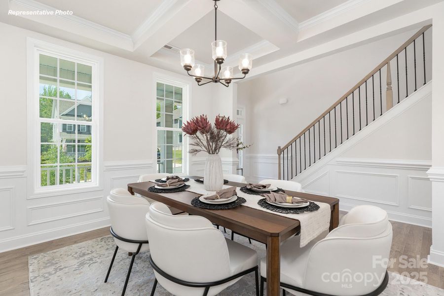 Furnished interior view inside a new home in Sylvan Creek, Denver (Image 12).