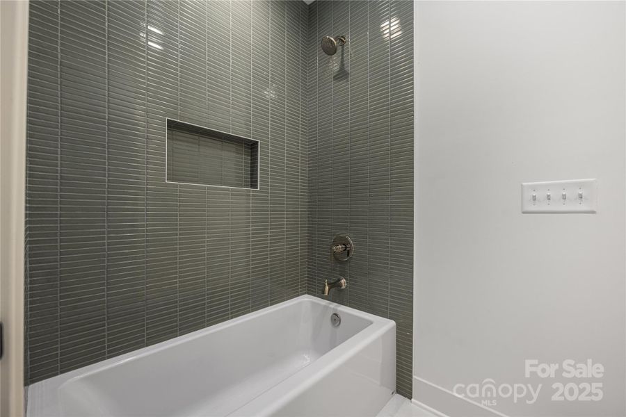 Furnished interior view inside a new home in , Charlotte (Image 10).