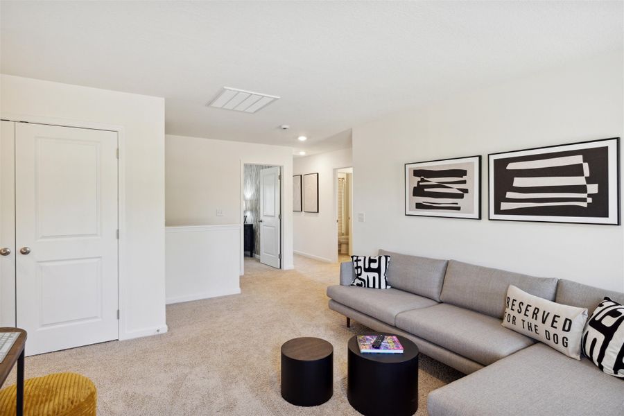 Representative furnished interior of a home built from the Richland by D.R. Horton in The Ridge at Neals Landing, Knoxville (Image 24).