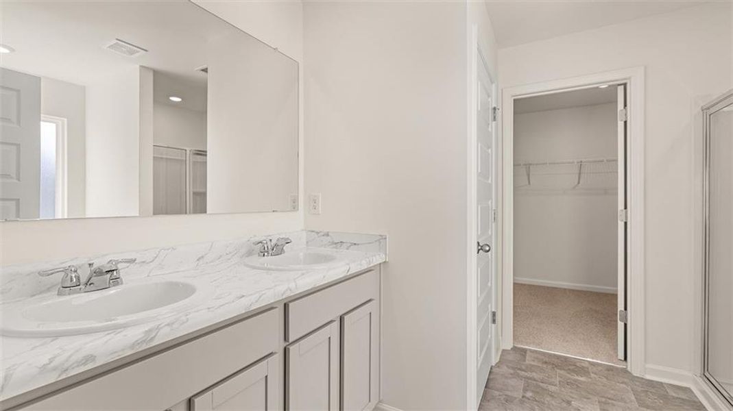 Furnished interior view inside a new home in Preserve at Dove Creek, Statham (Image 13).