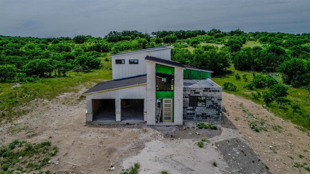 In-progress construction of a new home in , Strawn, TX (Image 8).