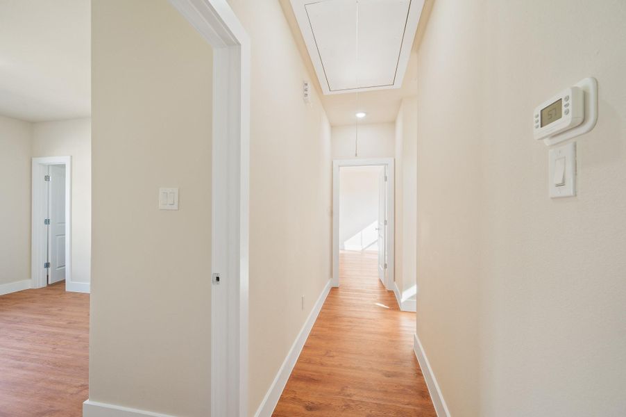 Spacious, unfurnished interior of a new home in Metro Village, Houston (Image 38).