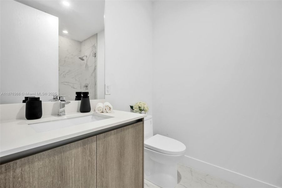 Furnished interior view inside a new home in , Sunny Isles Beach (Image 33).