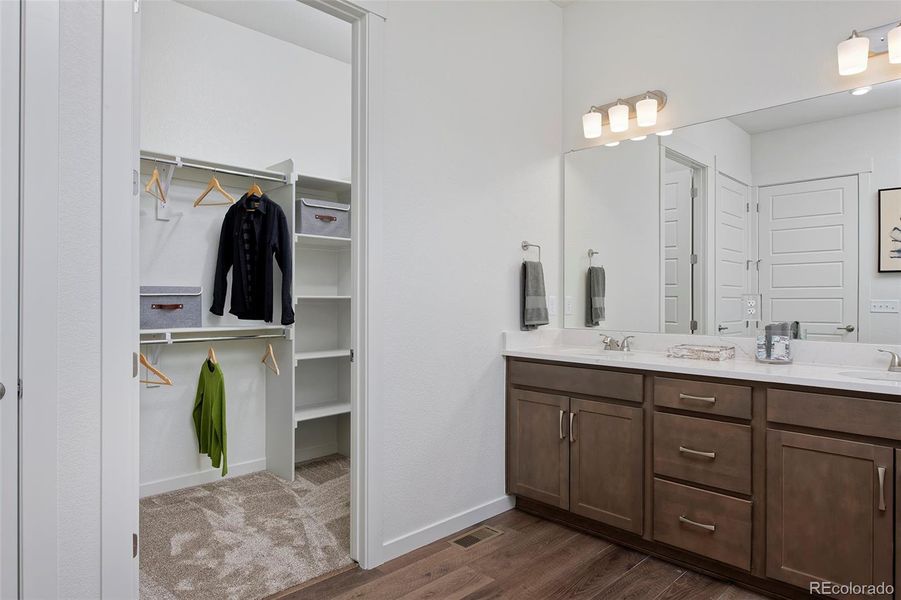 Furnished interior view inside a new home in , Fort Collins (Image 30).