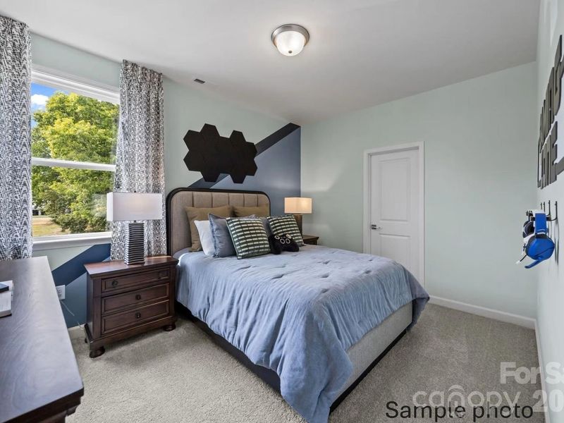 Furnished interior view inside a new home in Enclave at Belmont, Belmont (Image 18).