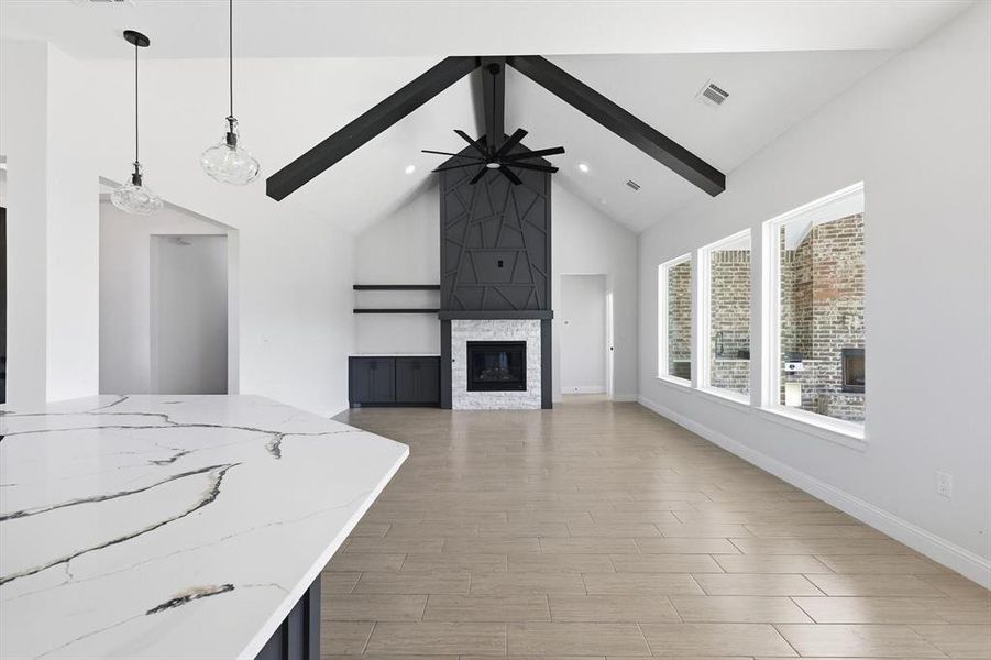 Furnished interior view inside a new home in , Sanger (Image 14).