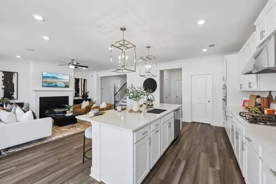 Furnished interior view inside a new home in Oakmead, Buford (Image 21).