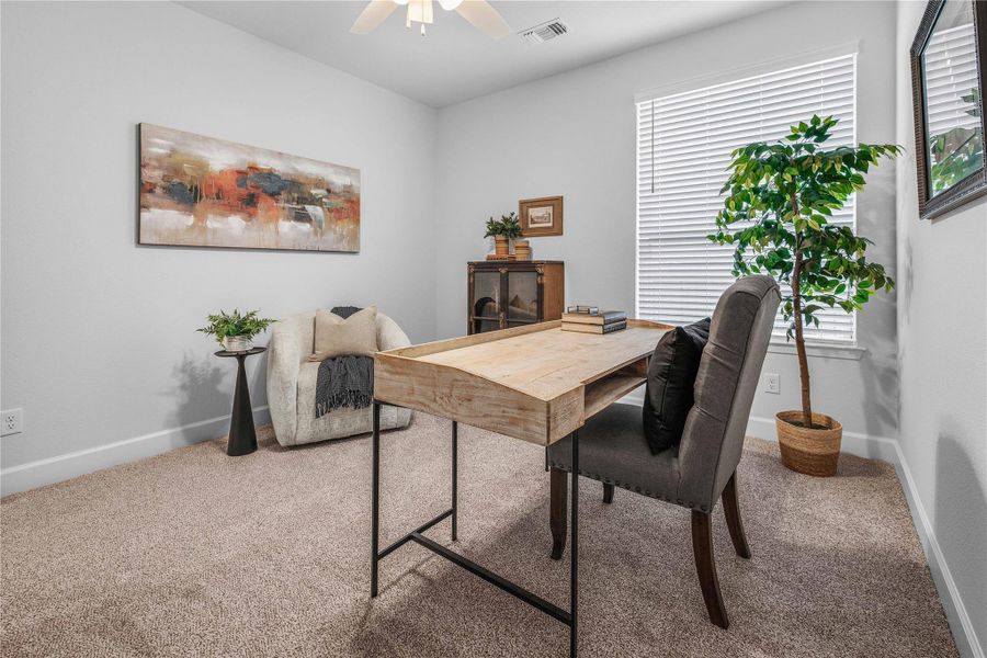 Furnished interior view inside a new home in , College Station (Image 17). Furnished interior view inside a new home in , College Station (Image 17).