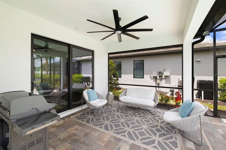 Exterior details and patio area of a home in , Bradenton (Image 35).