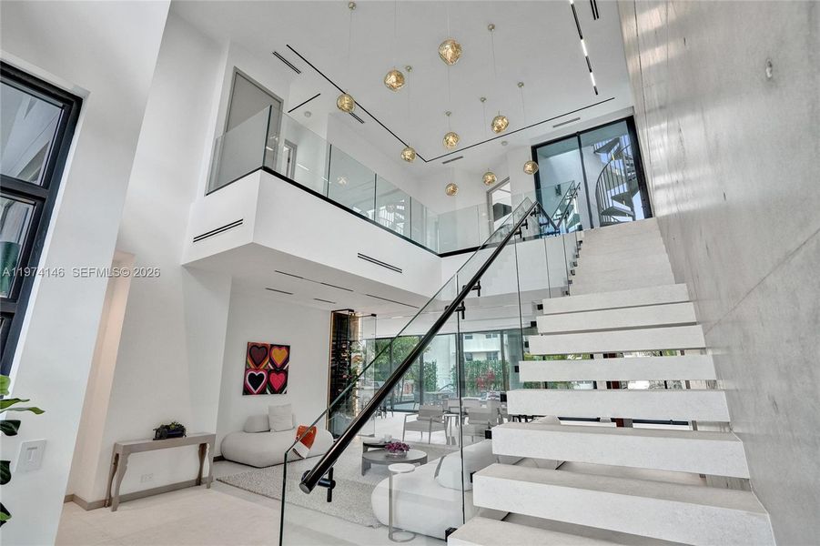 Furnished interior view inside a new home in , Miami Shores (Image 42).