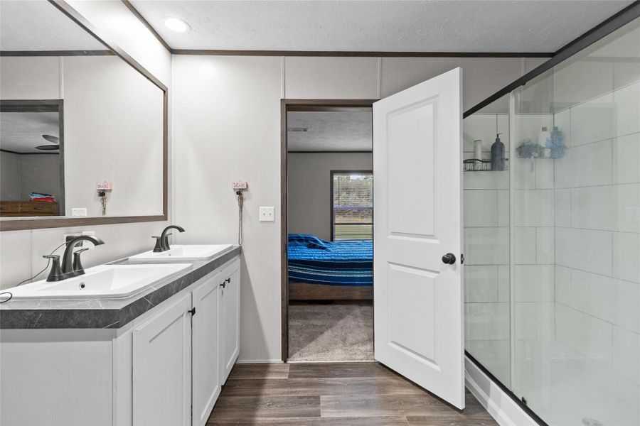 Furnished interior view inside a new home in , Huntsville (Image 8).